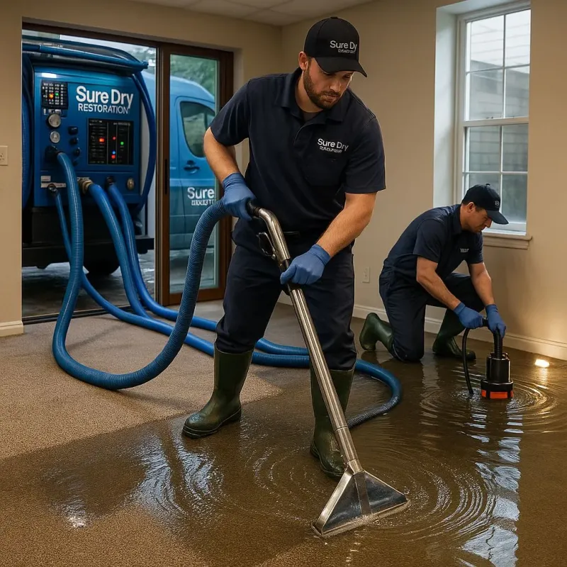 Water Extraction and Removal process in Roosevelt Gardens, FL